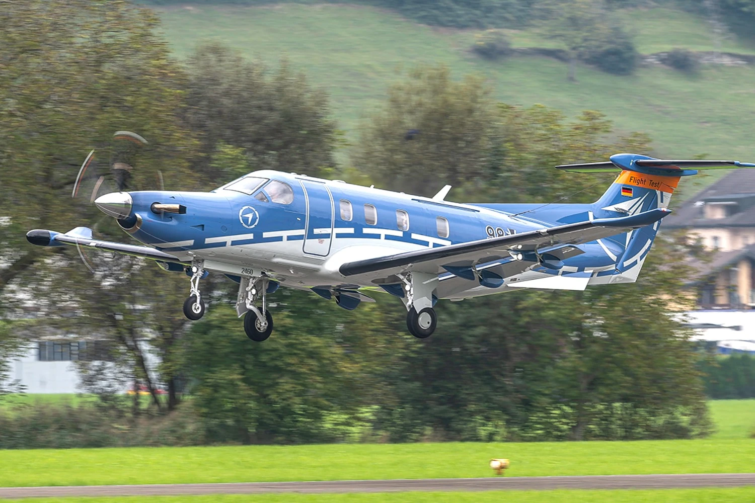 Pilatus entrega um turboélice PC-12 às Forças Armadas Alemãs