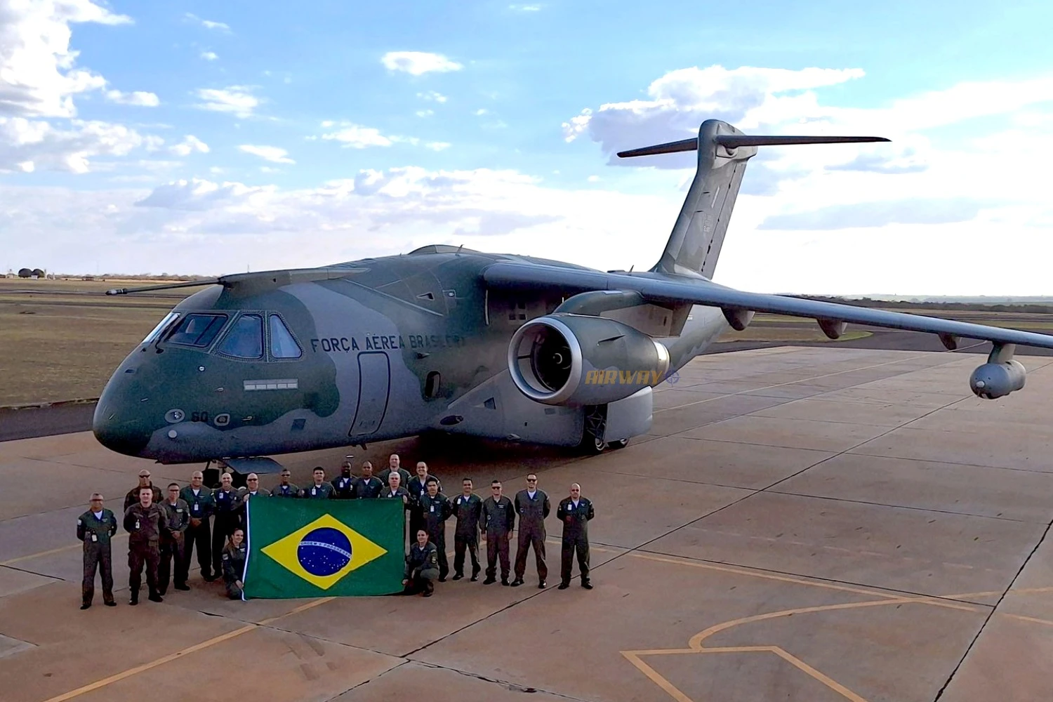 Embraer entregou o 8º KC-390 para a Força Aérea Brasileira