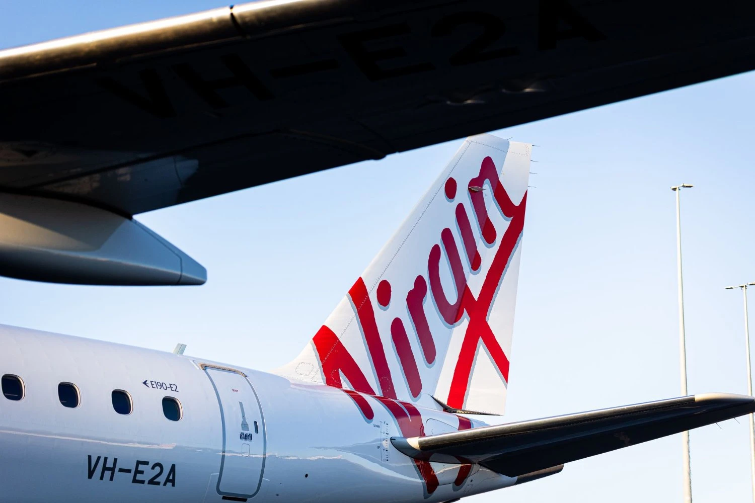 O primeiro E190-E2 da Virgin Australia