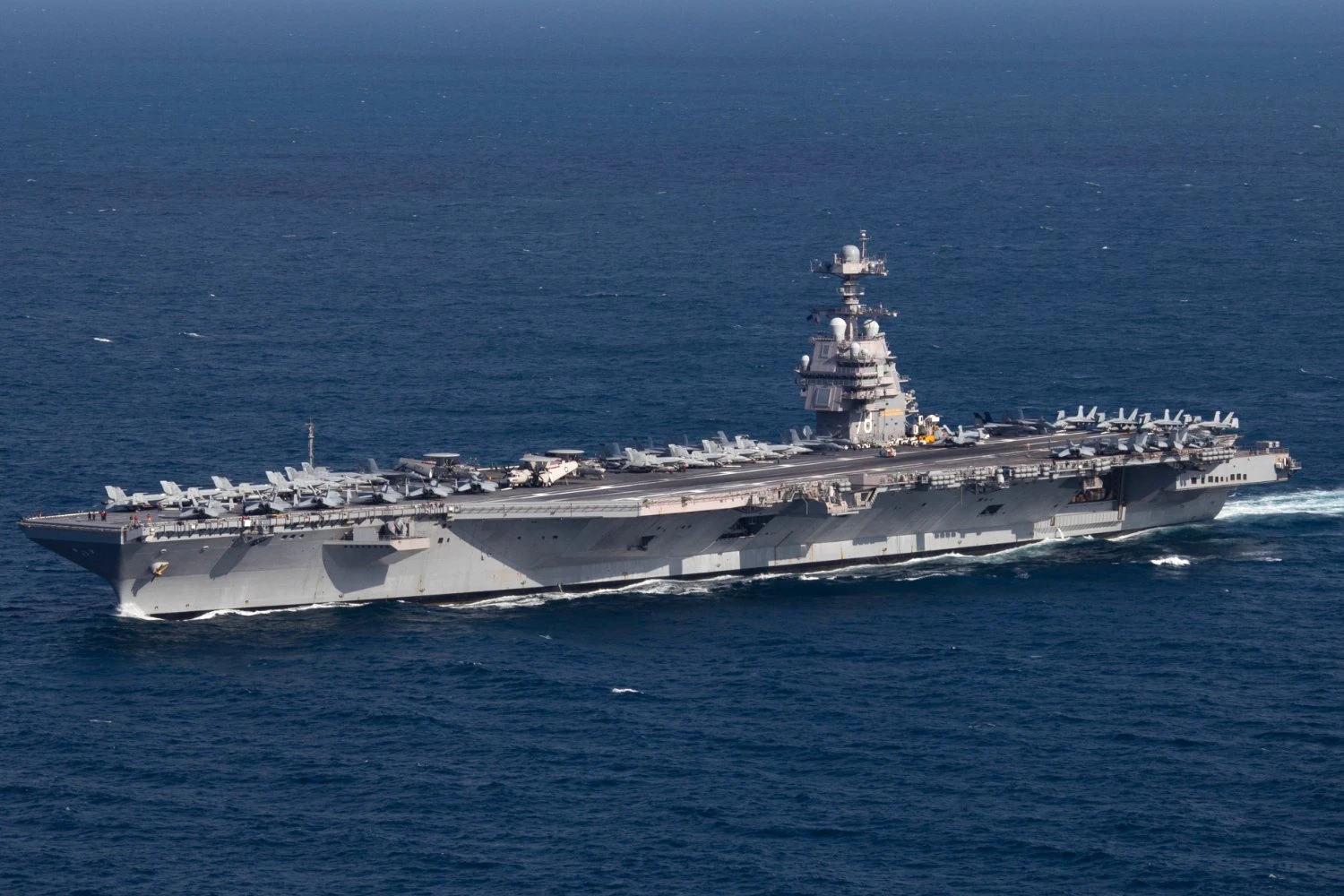 Porta-avi&otilde;es USS Gerald R Ford (CVN-78) (US Navy)
