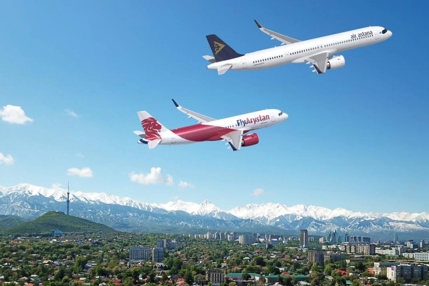 Air Astana finaliza pedido de 25 jatos da família Airbus A320neo