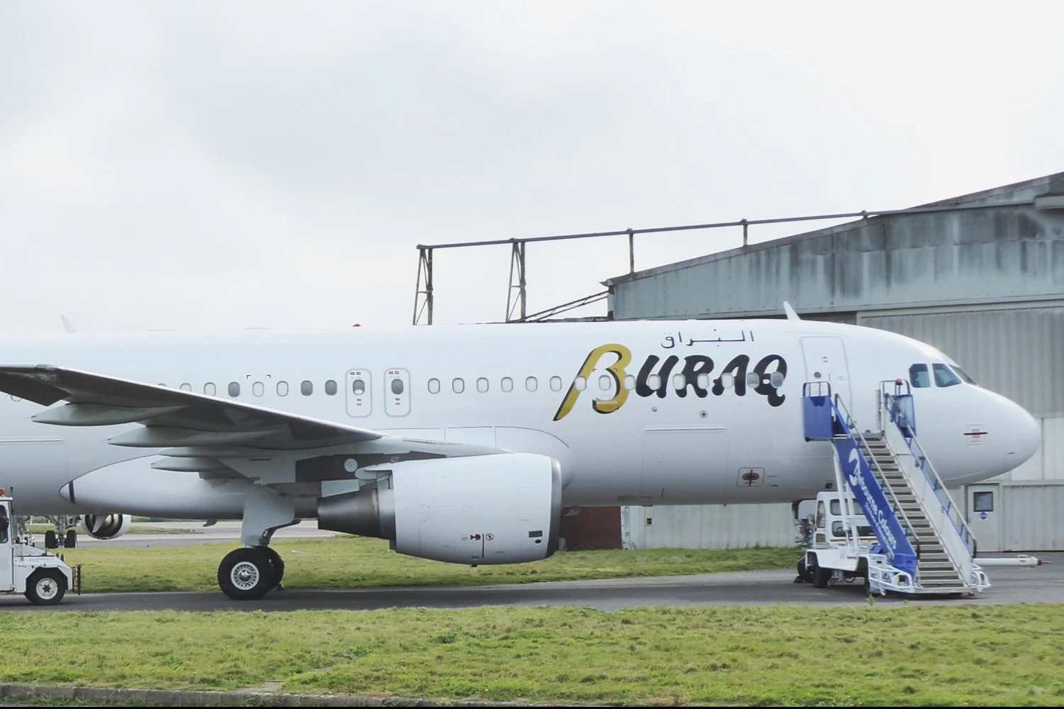 A320 da Buraq Air (Alec Wilson)