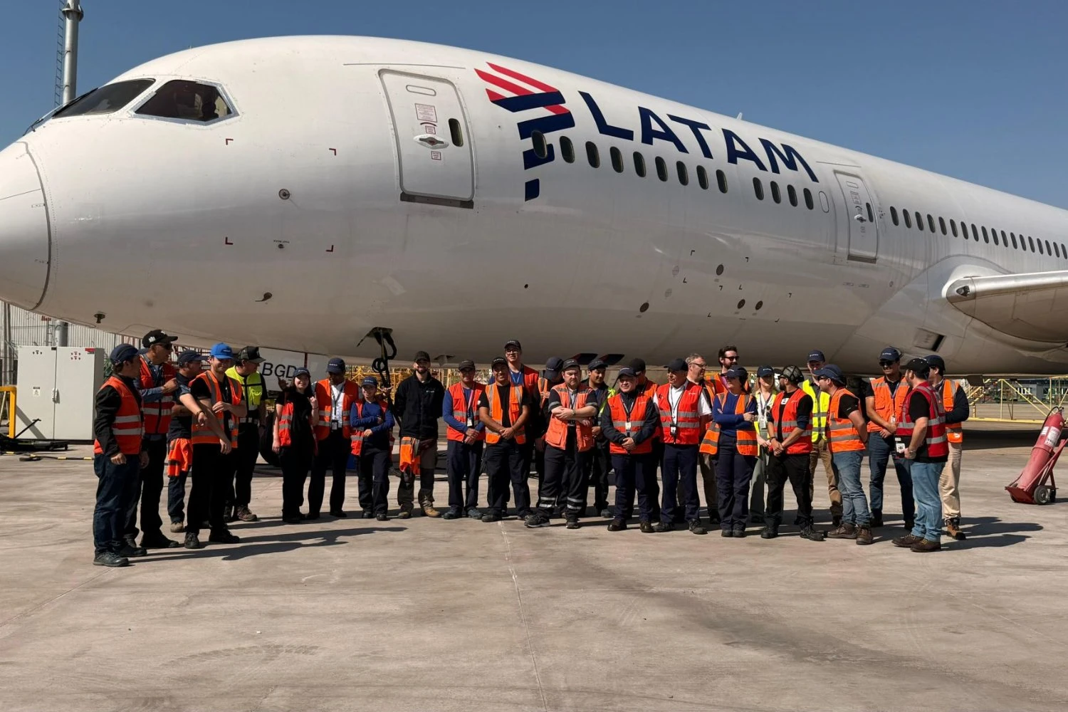 Chefão da LATAM revela conclusão da modernização do primeiro Boeing 787-9 Dreamliner