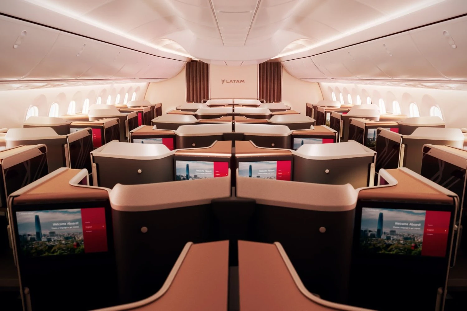 Classe executiva do Boeing 787 (LATAM)