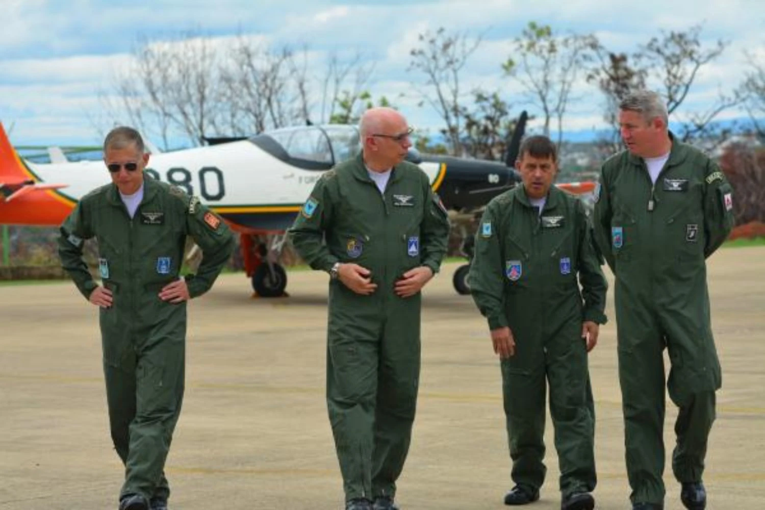 Comandante da Aeron&aacute;utica participou da cerim&ocirc;nia (FAB)