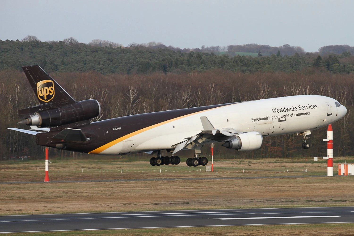 N&uacute;mero de cauda MD-11F N259UP