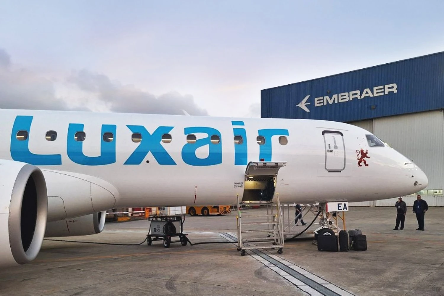 Primeiro E195-E2 da Luxair, LX-LEA