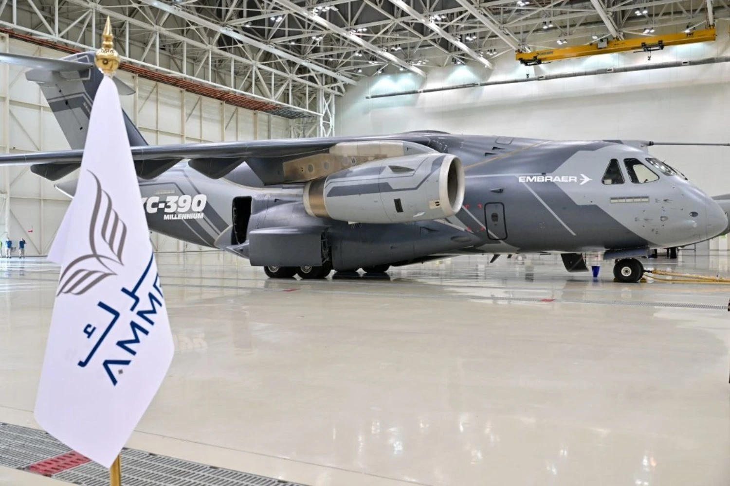 KC-390 at AMMROC facility (Embraer)