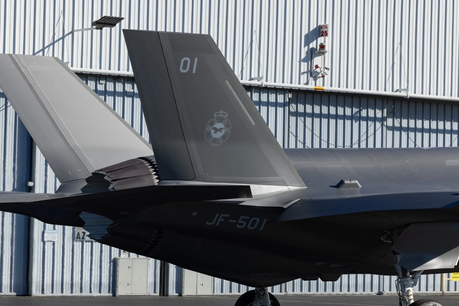 O primeiro F-35 da Finl&acirc;ndia completa o voo inaugural