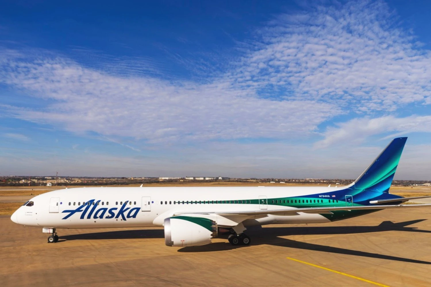 Alaska Air primeiro Boeing 787-9 Dreamliner