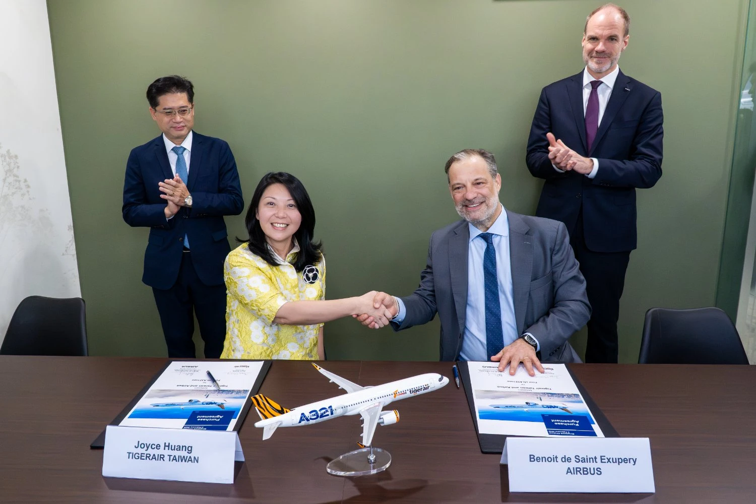 Acordo entre Tigerair Taiwan e Airbus