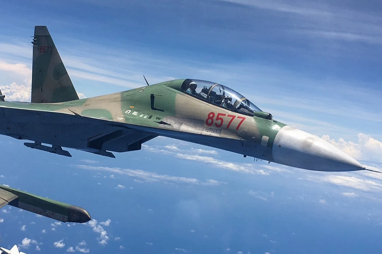 Caças Su-30 da Força Aérea do Vietnã