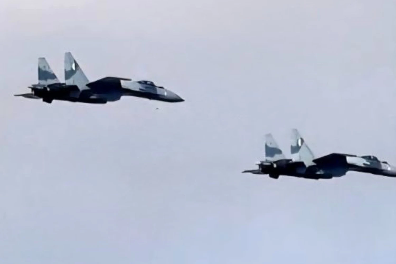Ca&ccedil;as Su-35 argelinos (Reprodu&ccedil;&atilde;o)