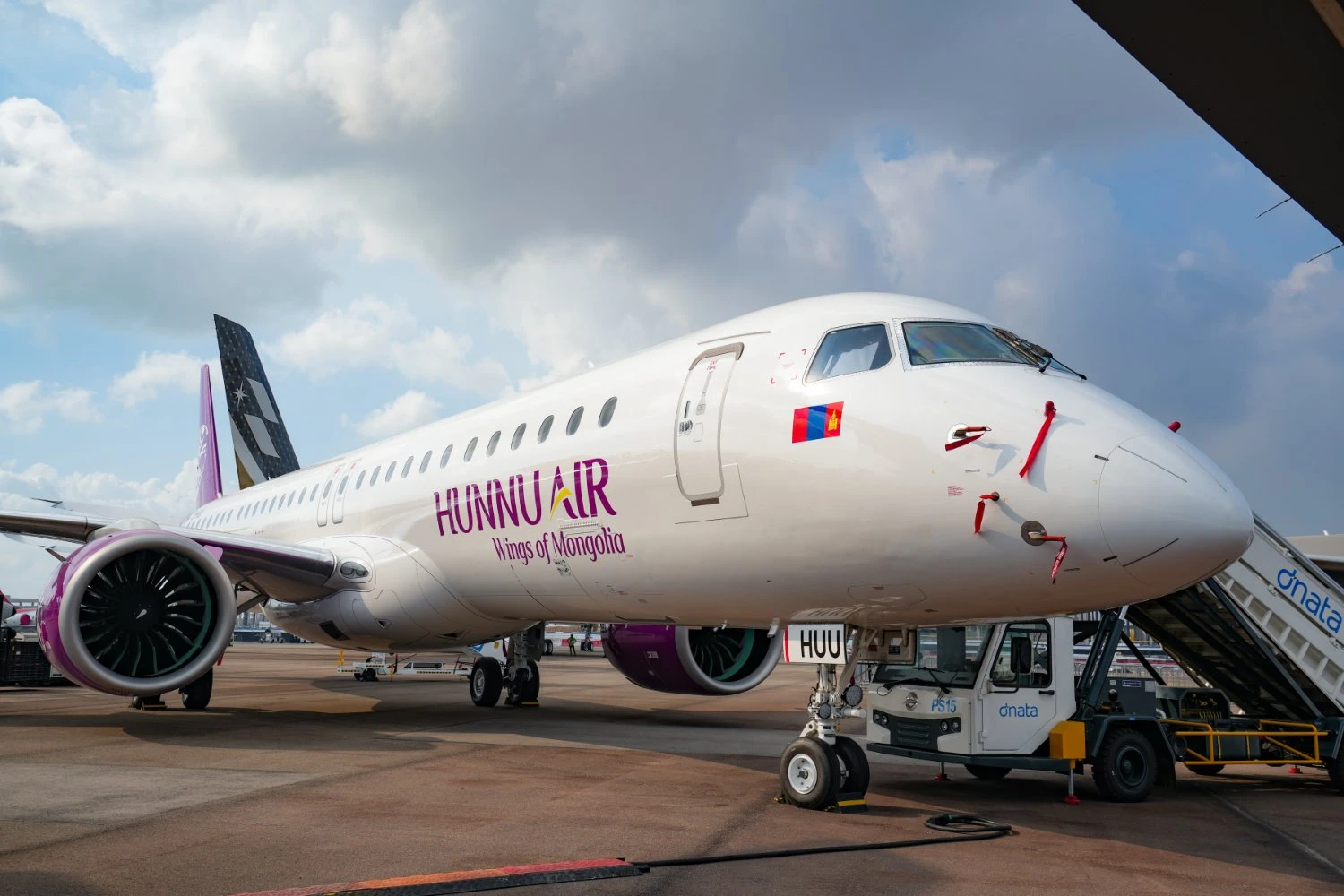 E195-E2 da Hunnu Air (Embraer)