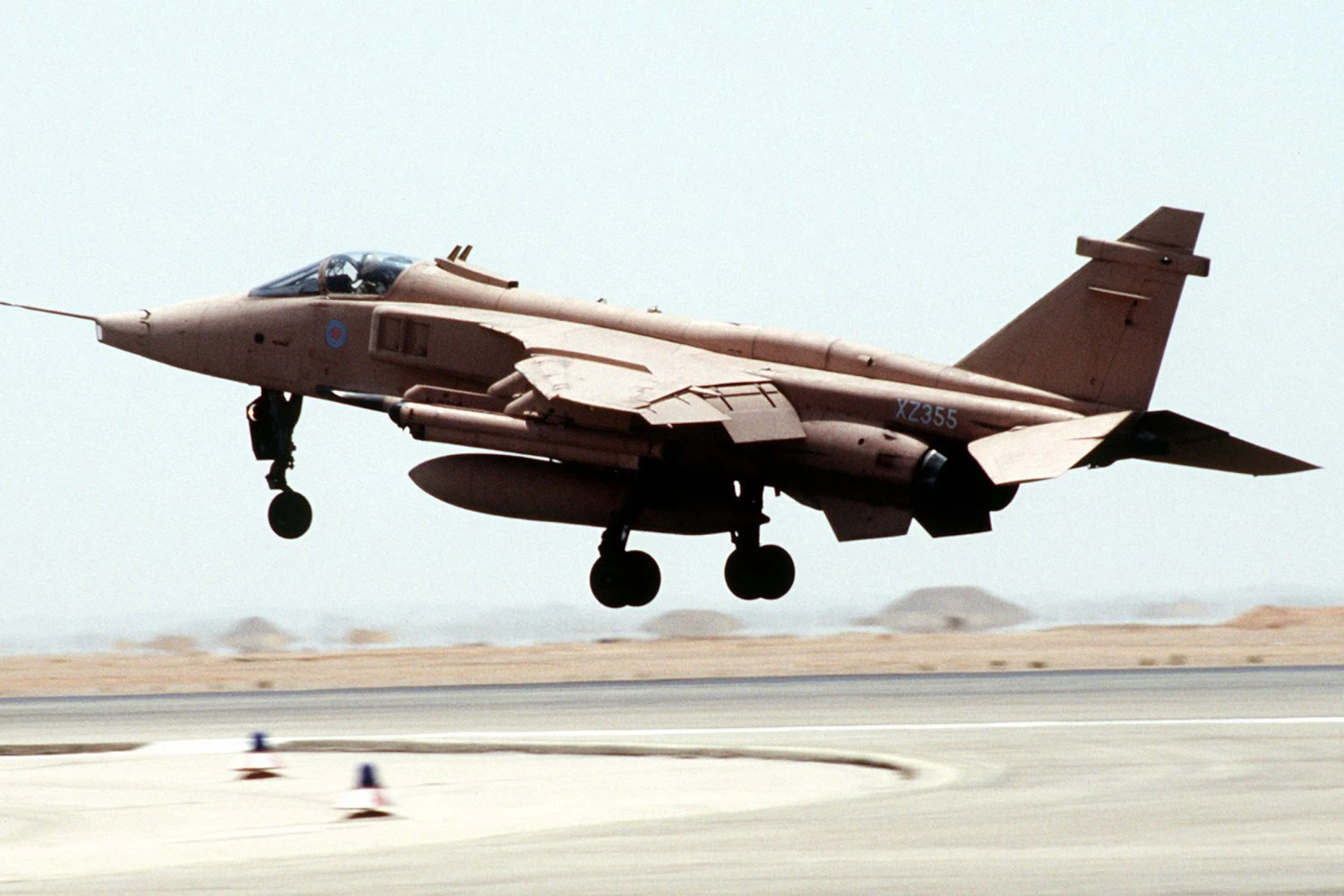 Ex-For&ccedil;a A&eacute;rea Real Sepecat Jaguar (USAF)