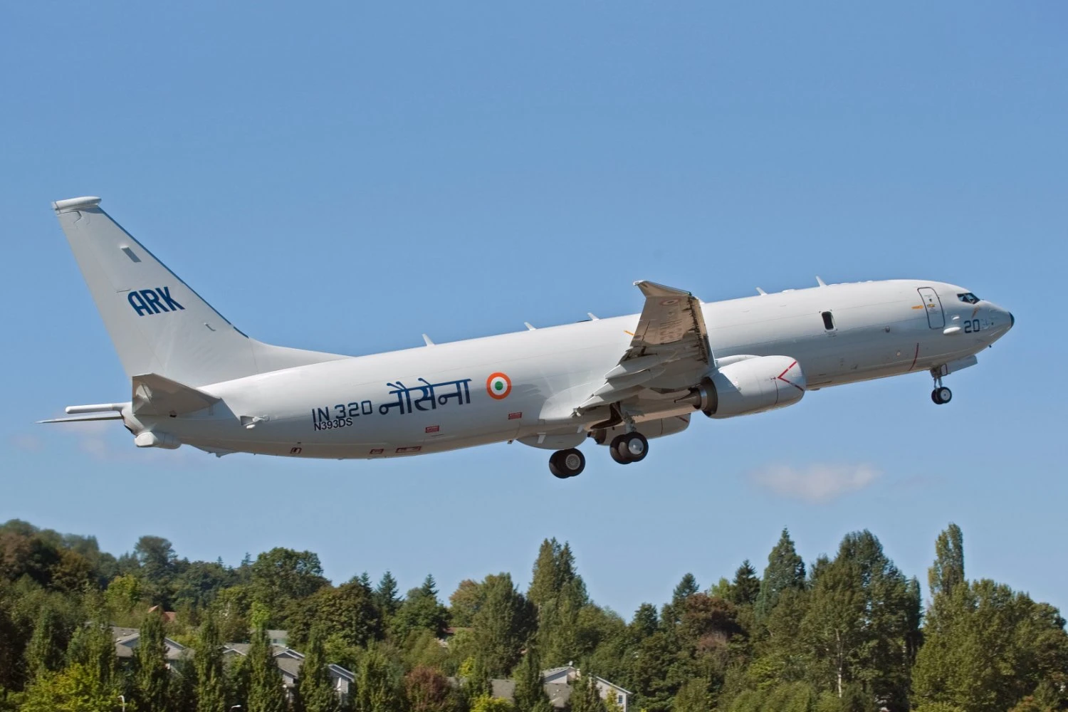 For&ccedil;a A&eacute;rea Indiana P-8I Poseidon