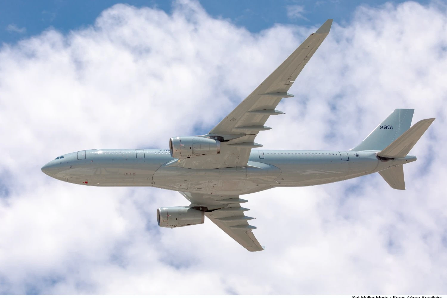 FAB realiza voo histórico de 18h45 com KC-30 entre Nova Deli e Brasília