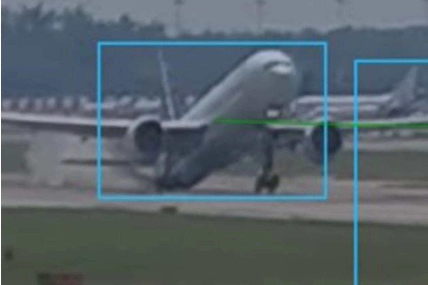 Falha em cálculo de peso levou a tail strike de 777-300ER da LATAM em Milão