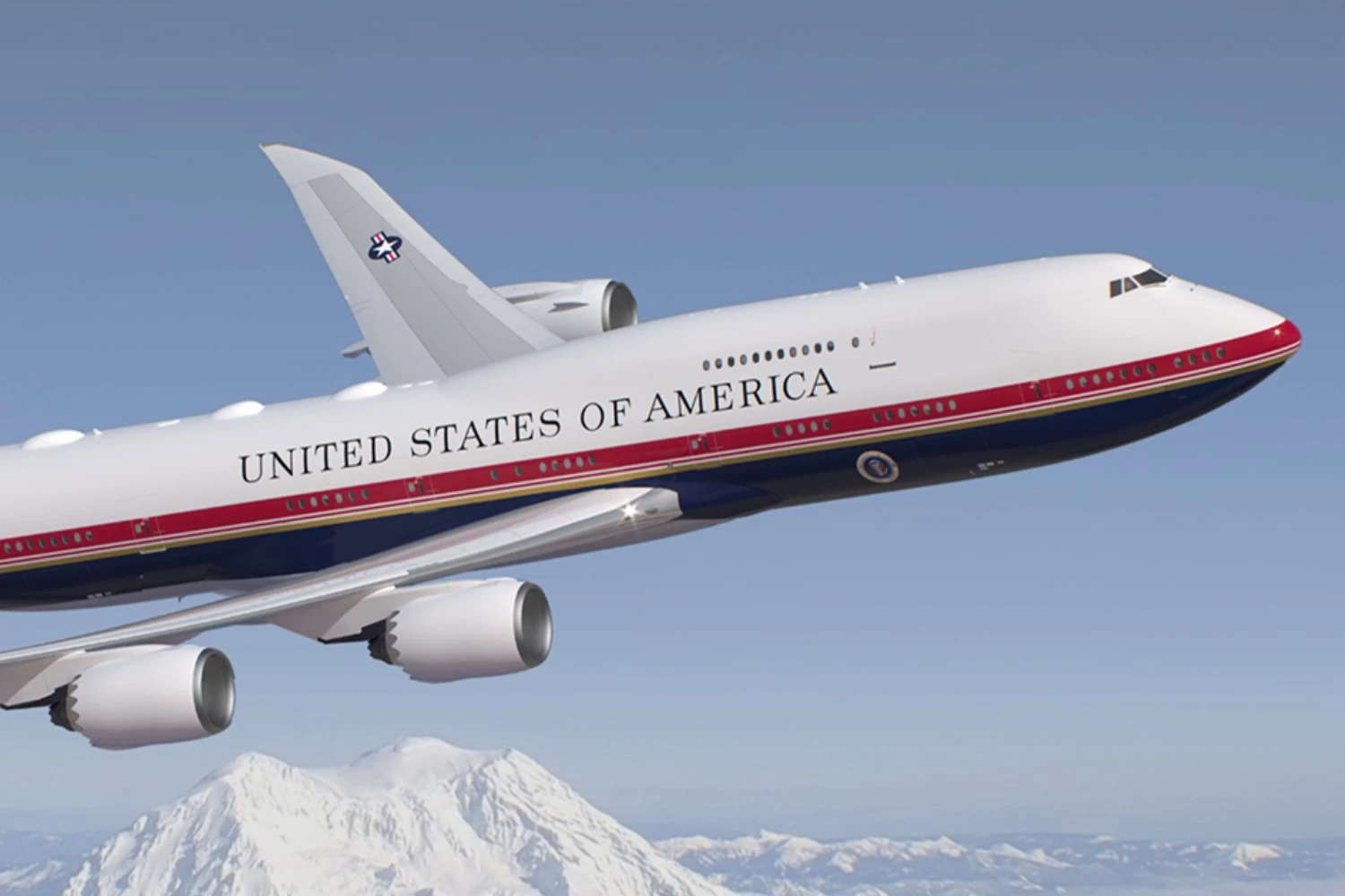 Trump retoma mudança na pintura dos aviões presidenciais e VIP da Força Aérea