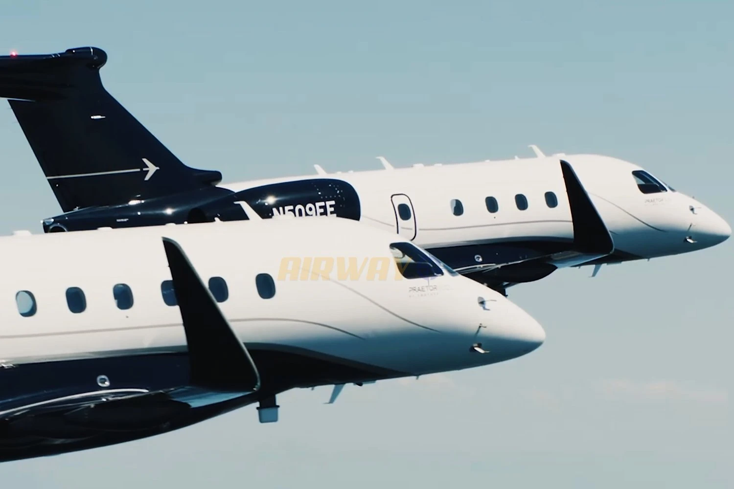 Embraer lança as versões Praetor 500E e Praetor 600E com 'smart window' e outras novidades
