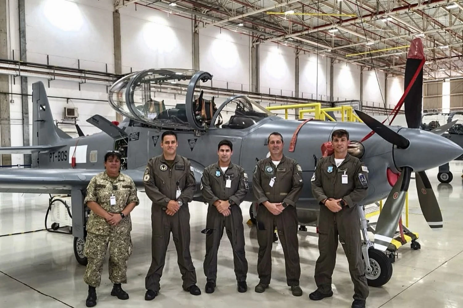 Embraer se prepara para entregar primeiros A-29 Super Tucano ao Uruguai