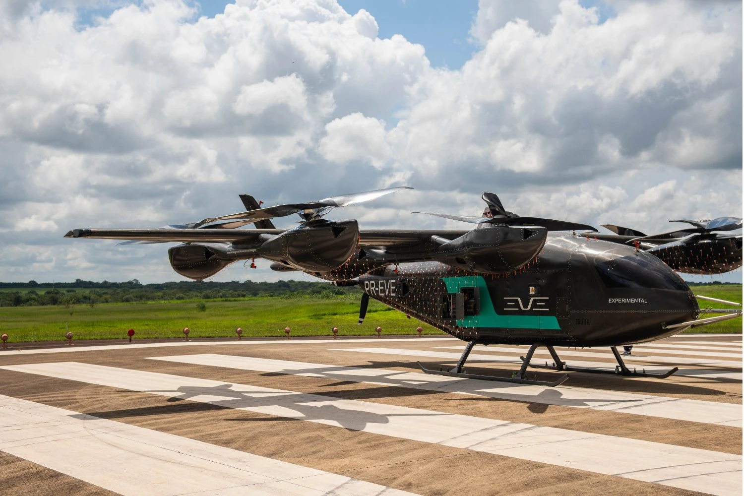 No final do ano, Eve espera ter novo carro voador mais próximo de produção (Eve Air Mobility)