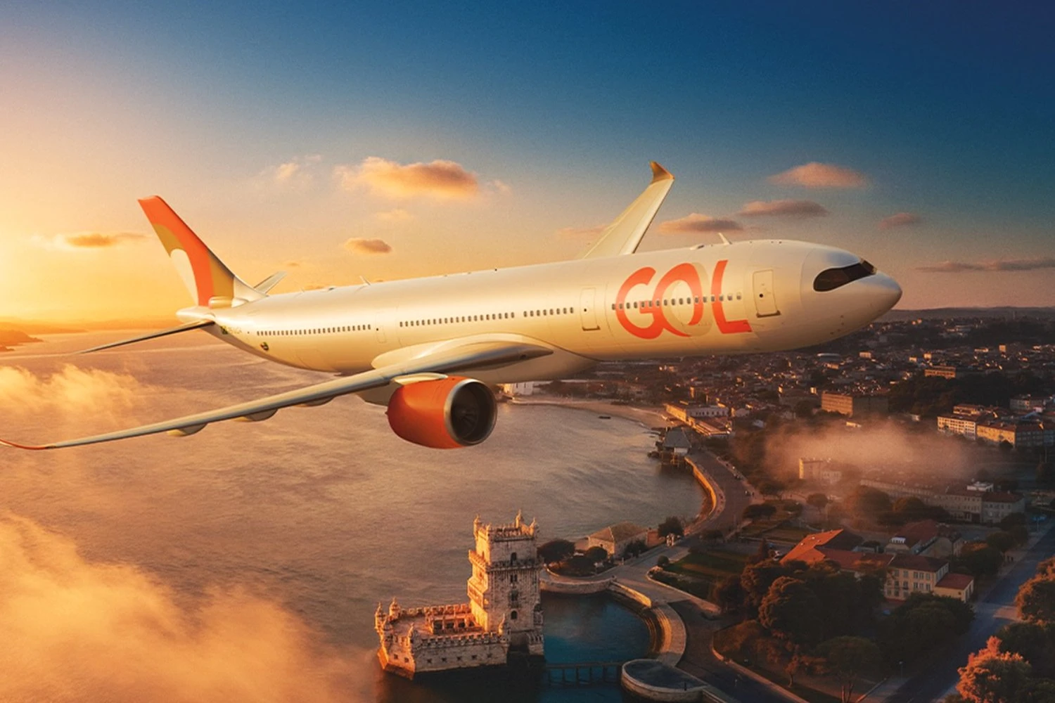 Com avião emprestado, GOL vai estrear voos diretos entre Rio e Lisboa em setembro
