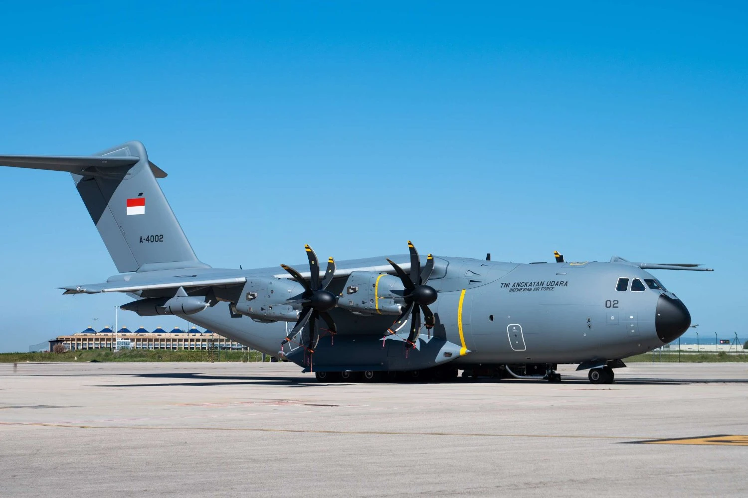 Segundo A400M indonésio, registro A-4002