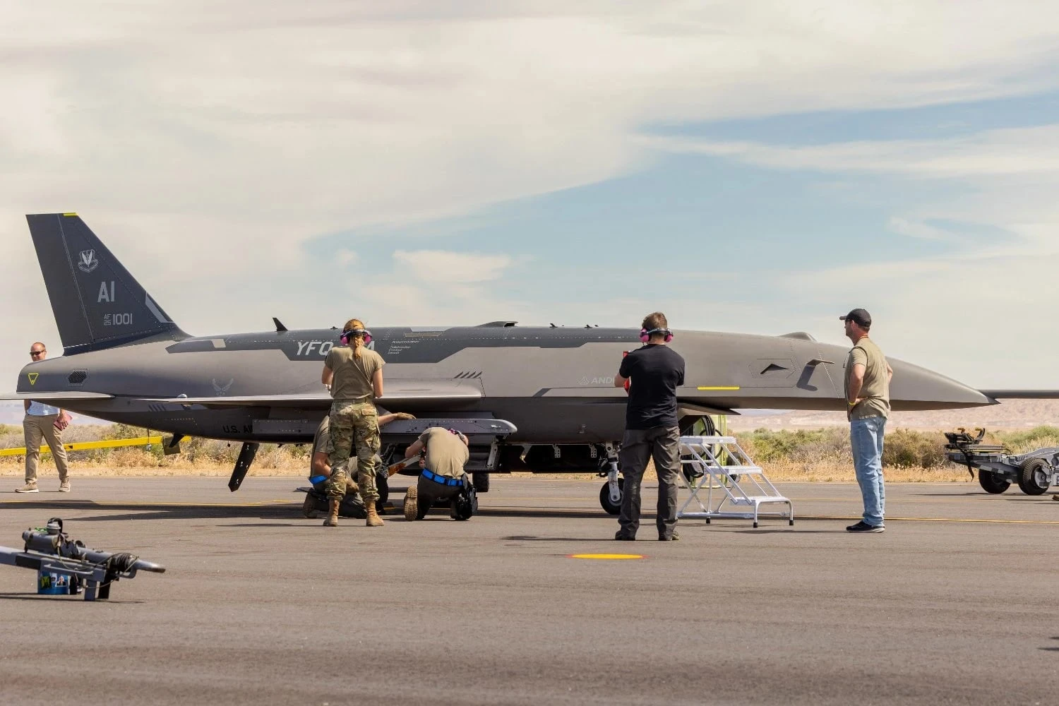 Aeronave n&atilde;o tripulada YFQ-44A (USAF)