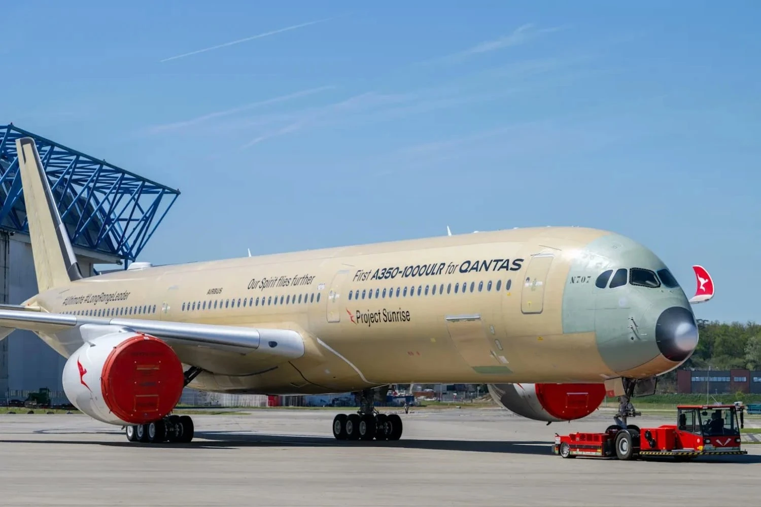 Qantas revela primeiro A350-1000ULR que voará direto por 22 horas