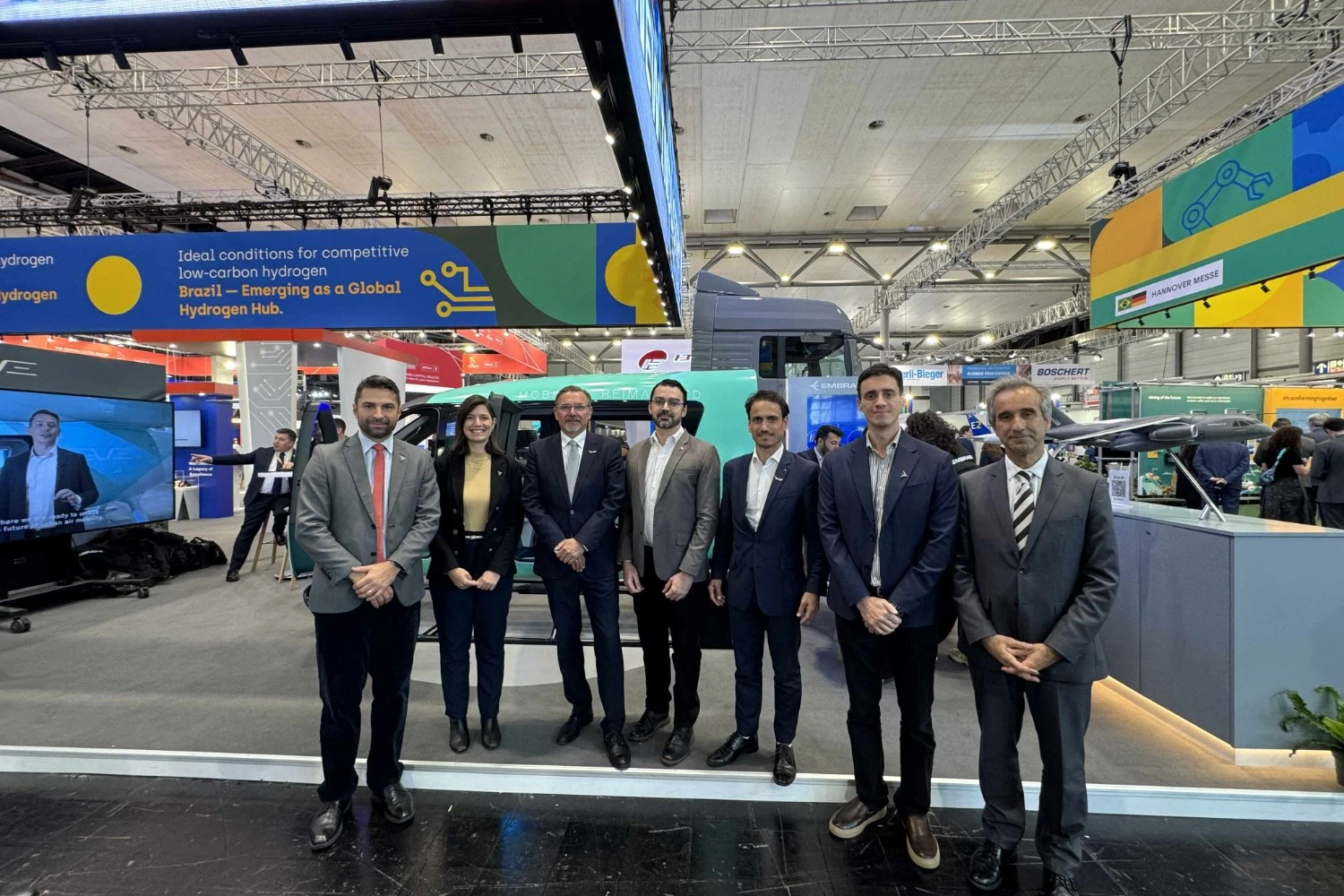 Memorando foi assinado na Hannover Messe 2026 (Embraer)