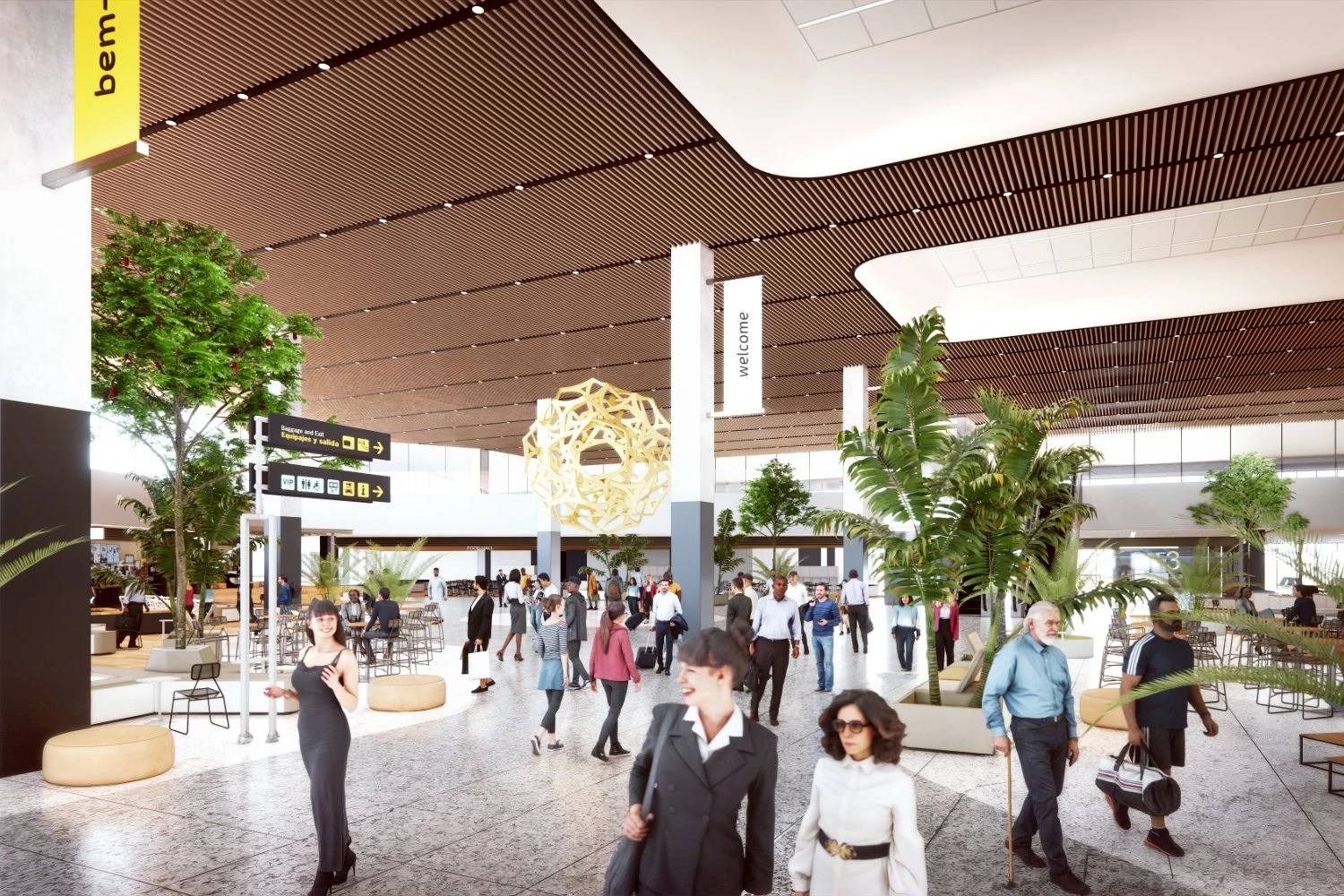 Novo terminal do Aeroporto de Congonhas ficar&aacute; pronto em 2028 (Aena)