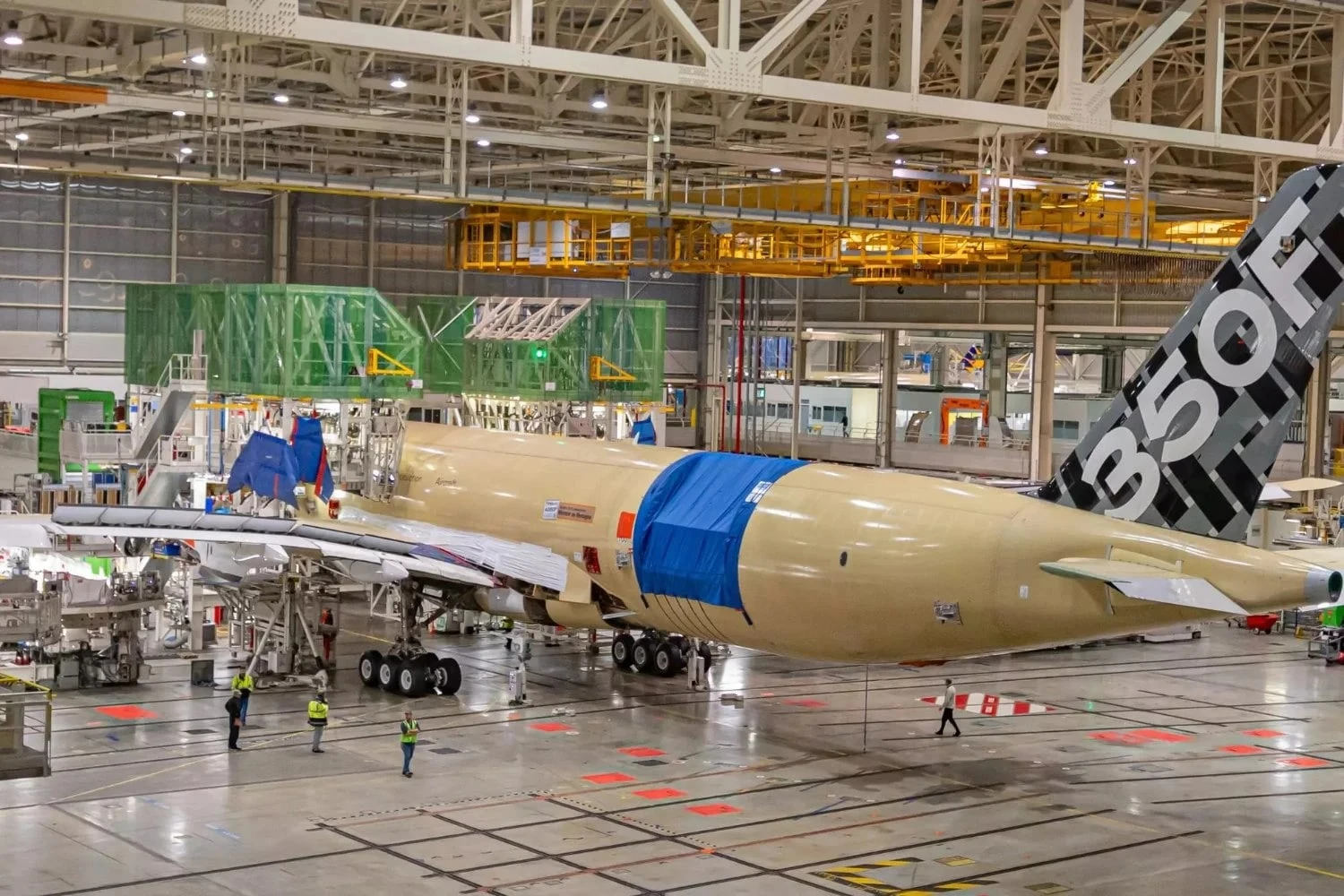 O primeiro protótipo do Airbus A350F (Airbus)