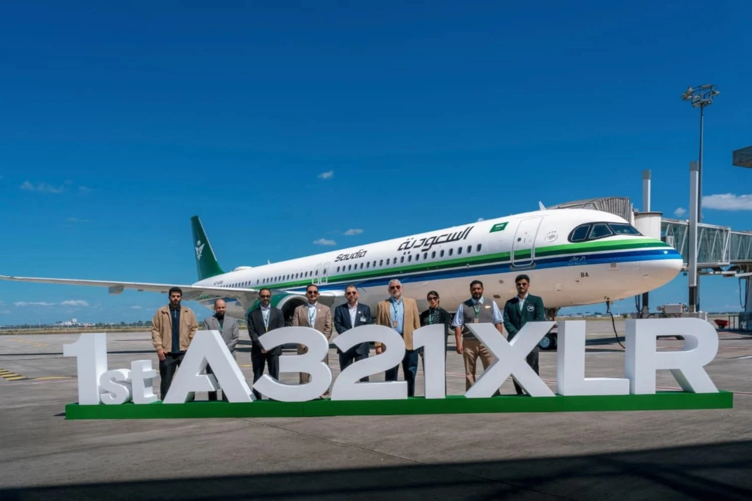 Saudia recebe primeiro Airbus A321XLR com nova cabine premium