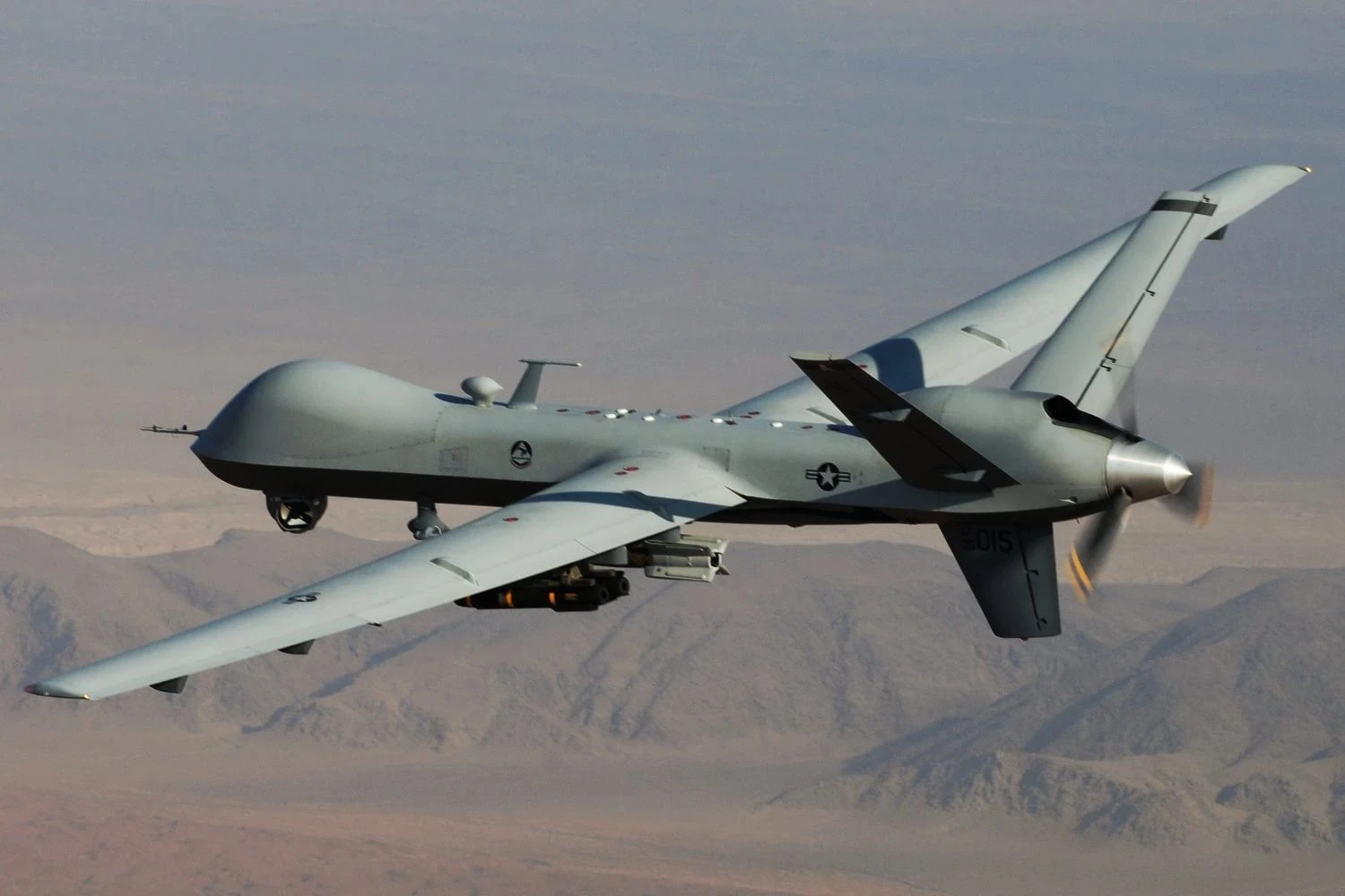 MQ-9 Reaper sobre o Afeganist&atilde;o (USAF)