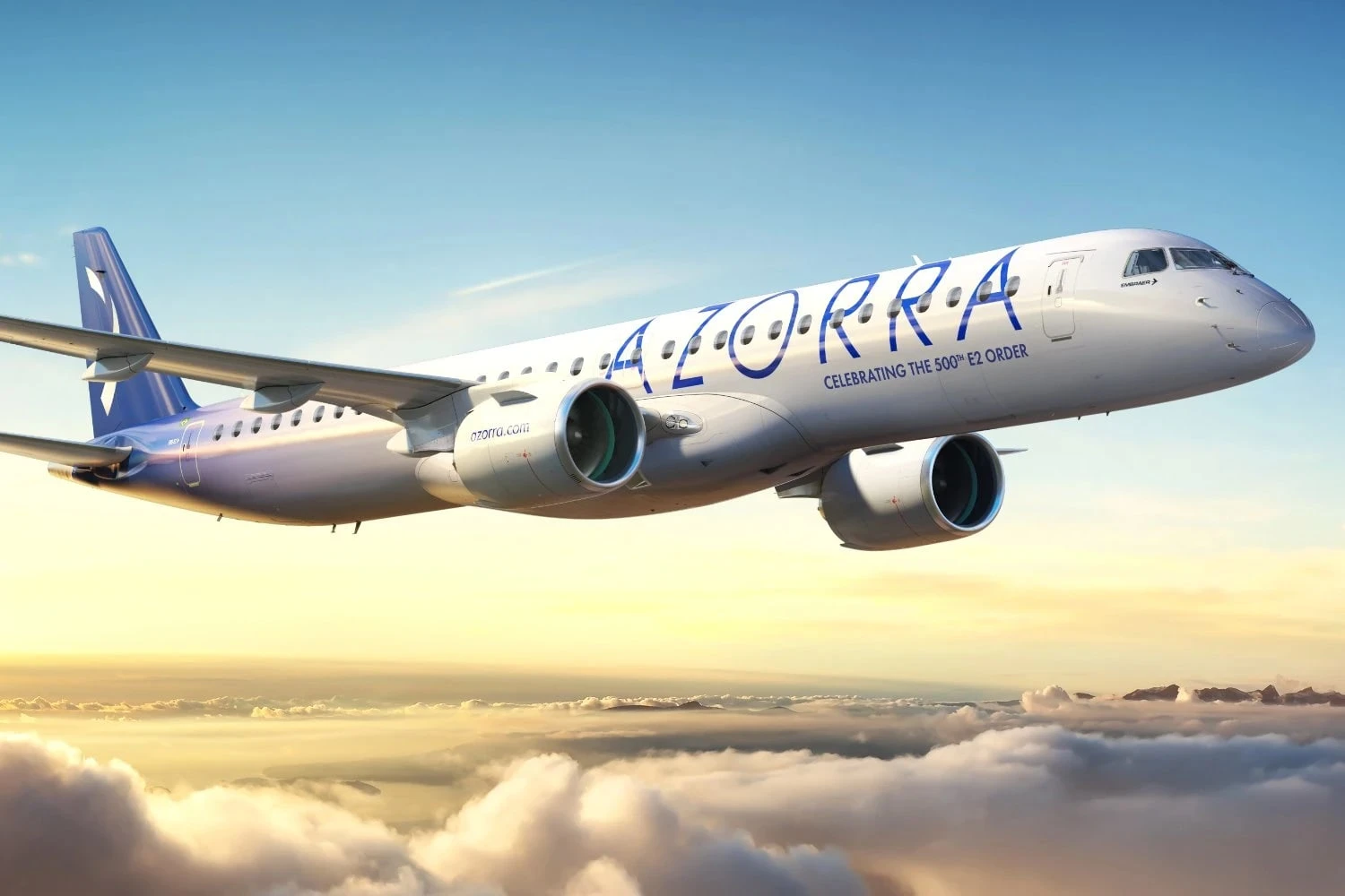 Família Embraer E2 passa de 500 jatos encomendados com novo pedido