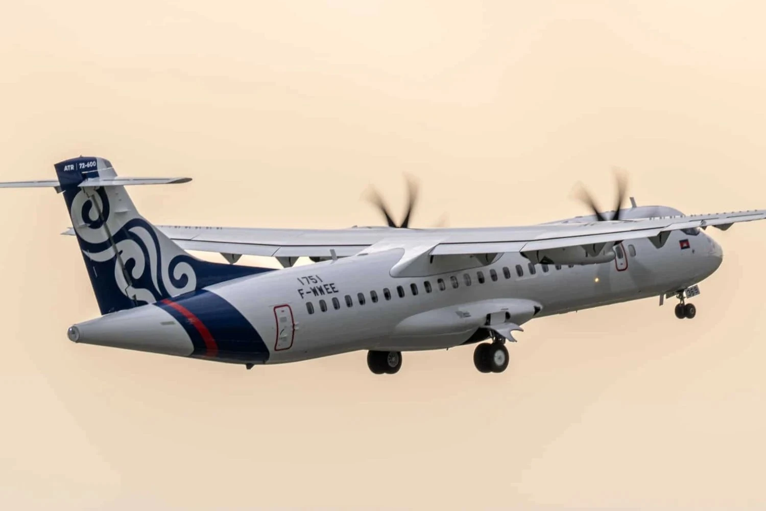 Cambodia Airways recebe o primeiro de dois ATR 72-600
