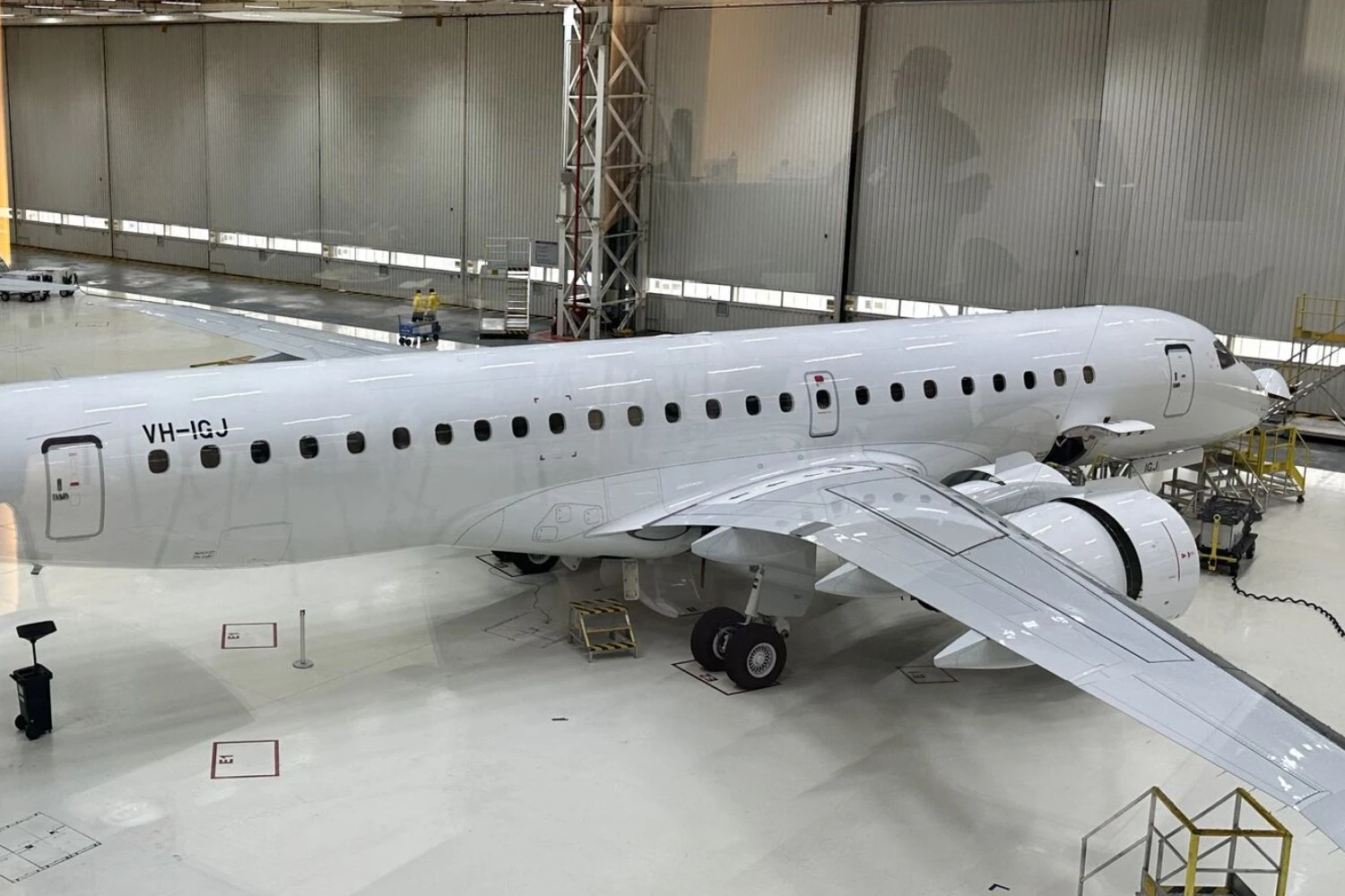 O segundo E190-E2 da ACJC terá matrícula VH-IGJ