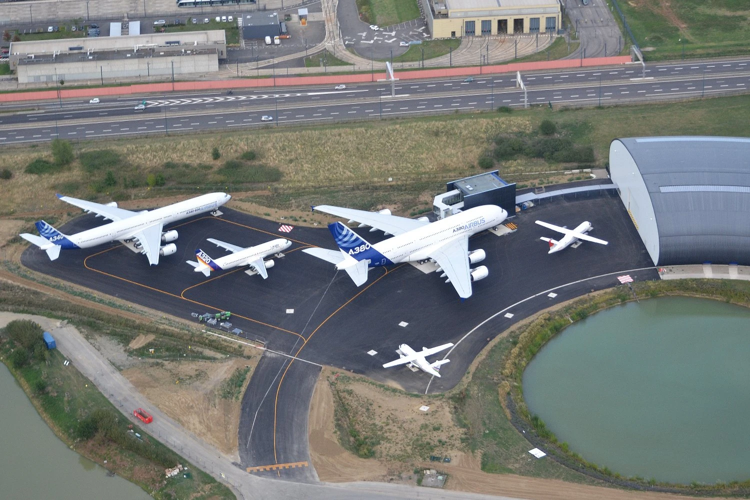 Museu Aeroscopia museum em Toulouse