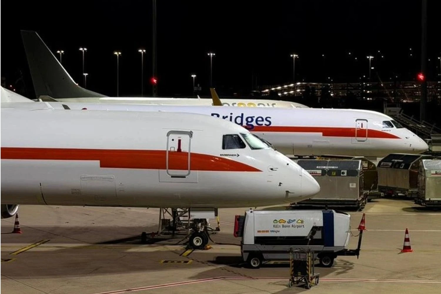 Segundo Embraer E190F cargueiro entra em operação na Bridges Air Cargo