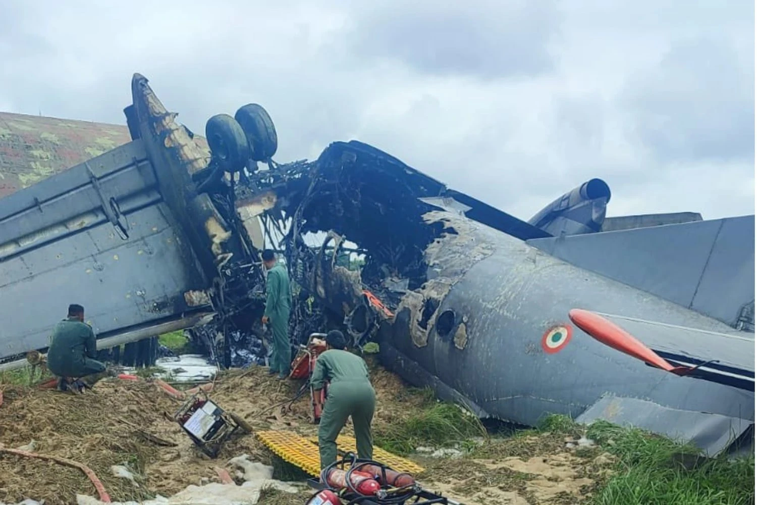 Antonov An-32 da Força Aérea Indiana caiu neste sábado, 13