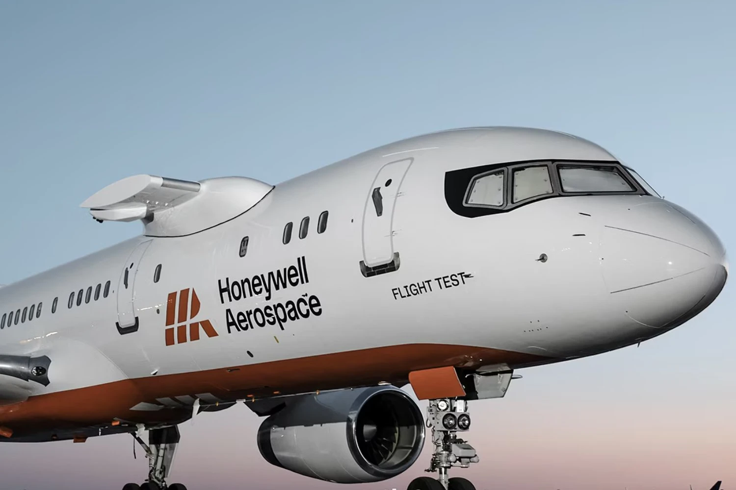Boeing 757 de testes da Honeywell