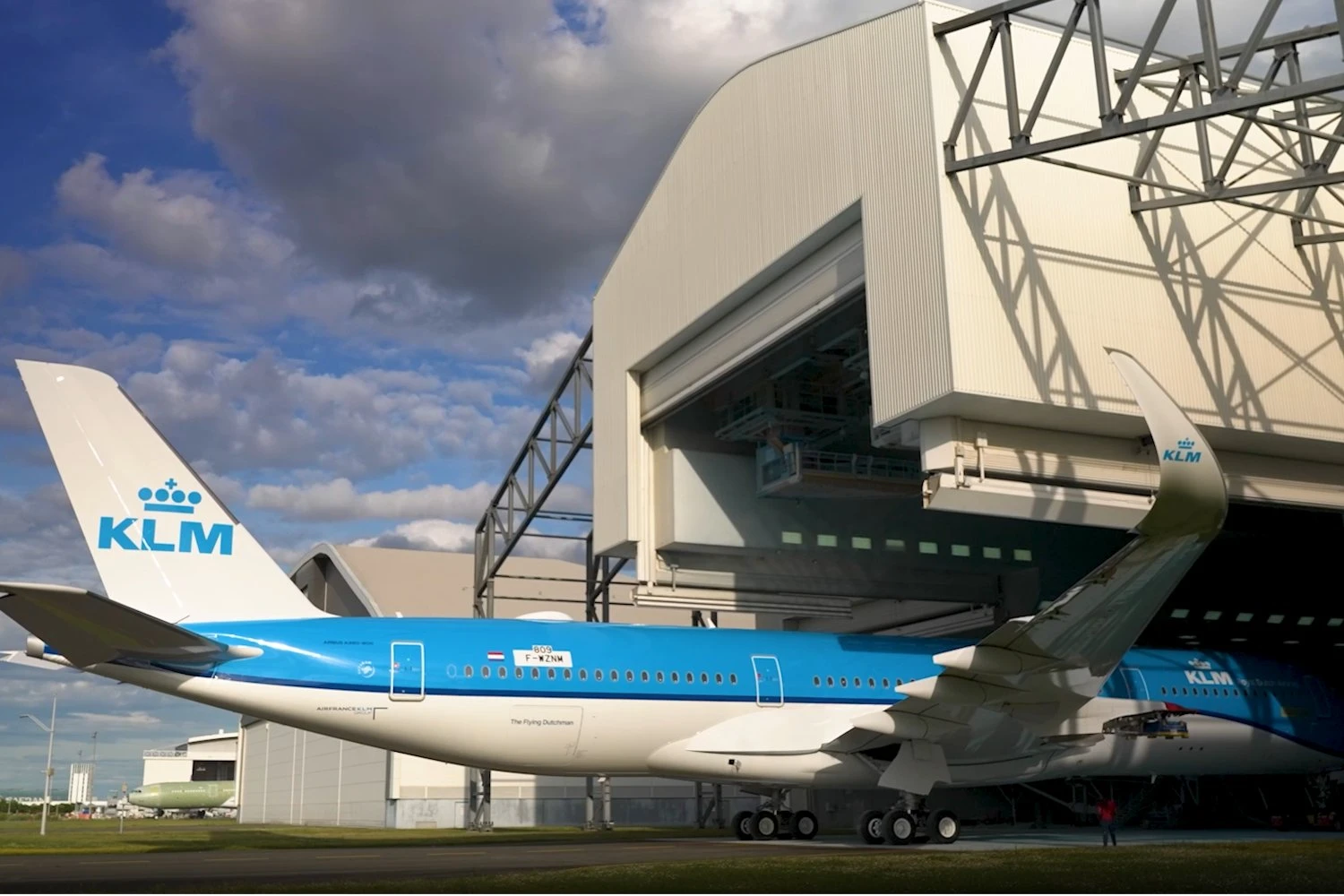 Primeiro A350-900 da KLM