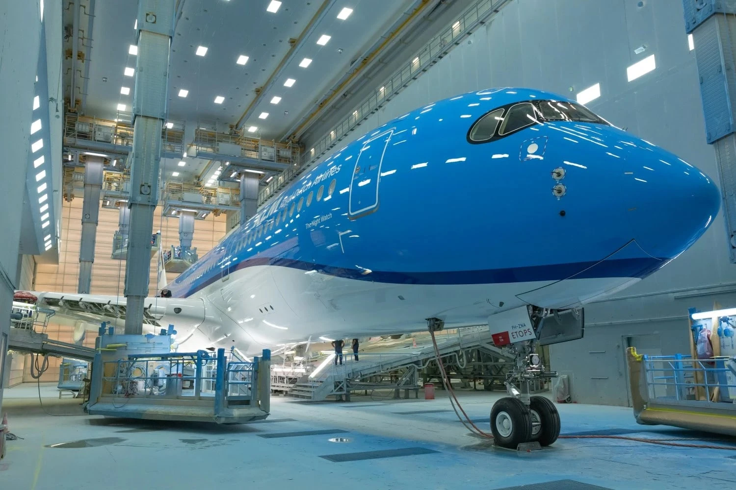 KLM primeiro A350-900 (KLM)