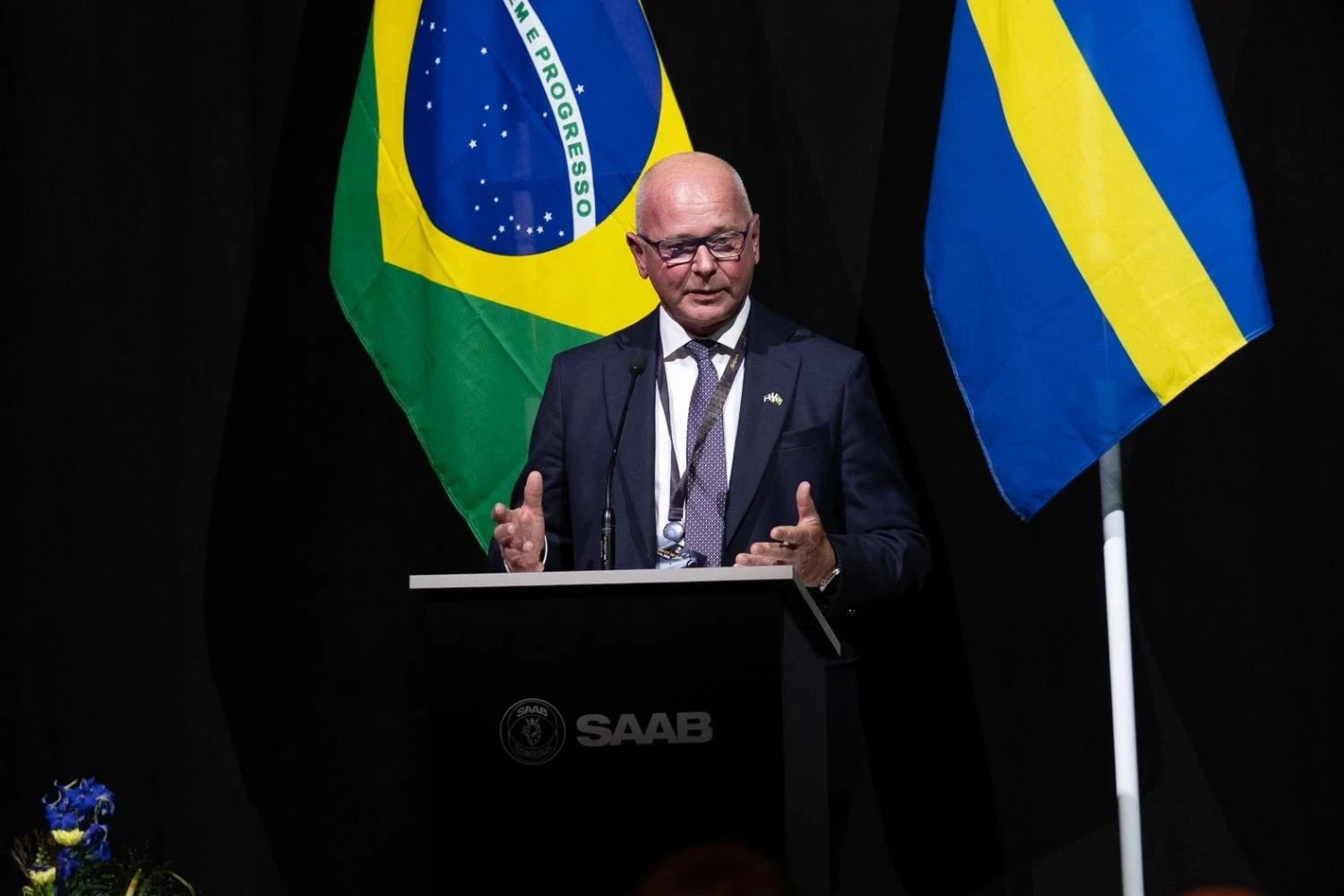 Micael Johansson, CEO da Saab (Saab)