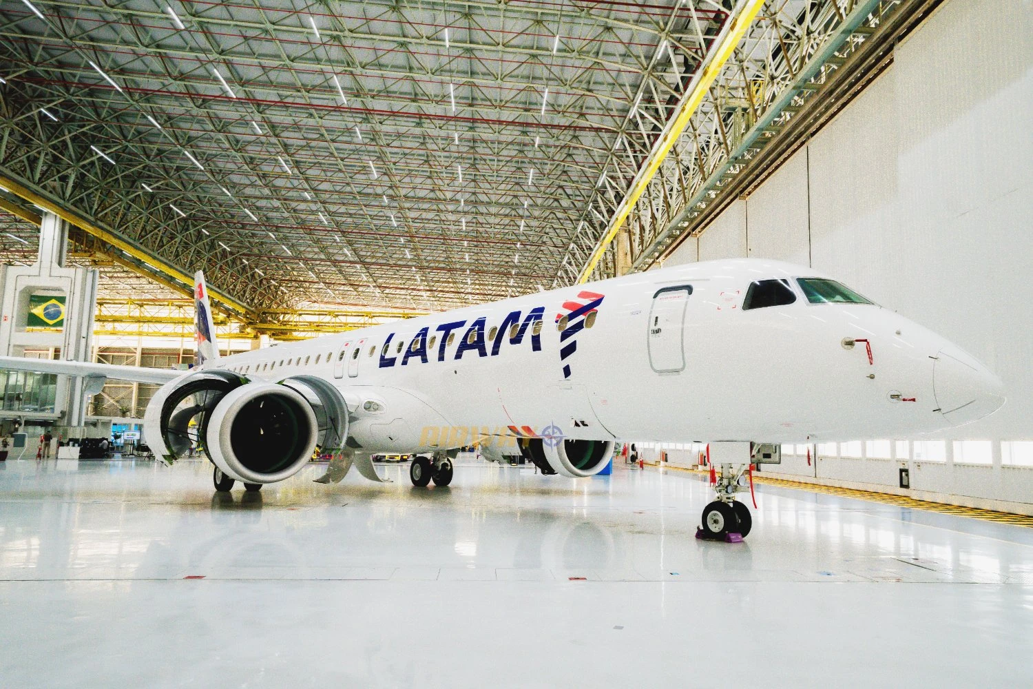 Primeiro E195-E2 da LATAM (Embraer)