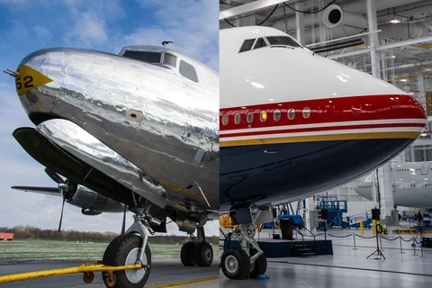 Da 'Vaca Sagrada' ao Boeing 747 do Catar: todos os Air Force One dos EUA