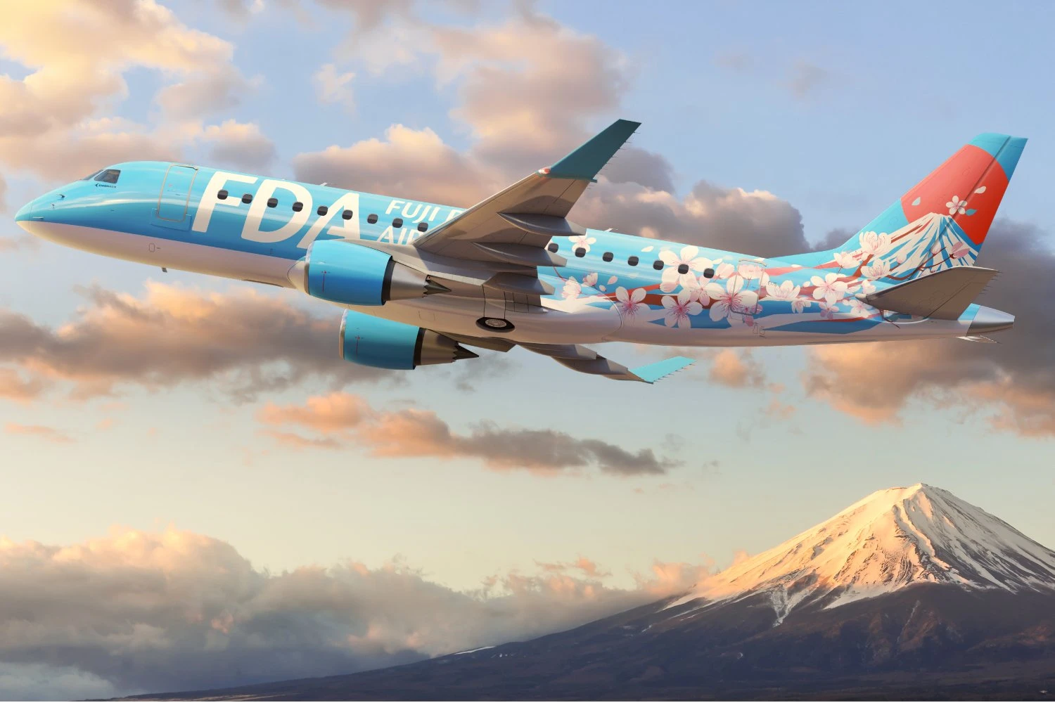 Fuji Dream Airlines encomenda mais dois Embraer E175