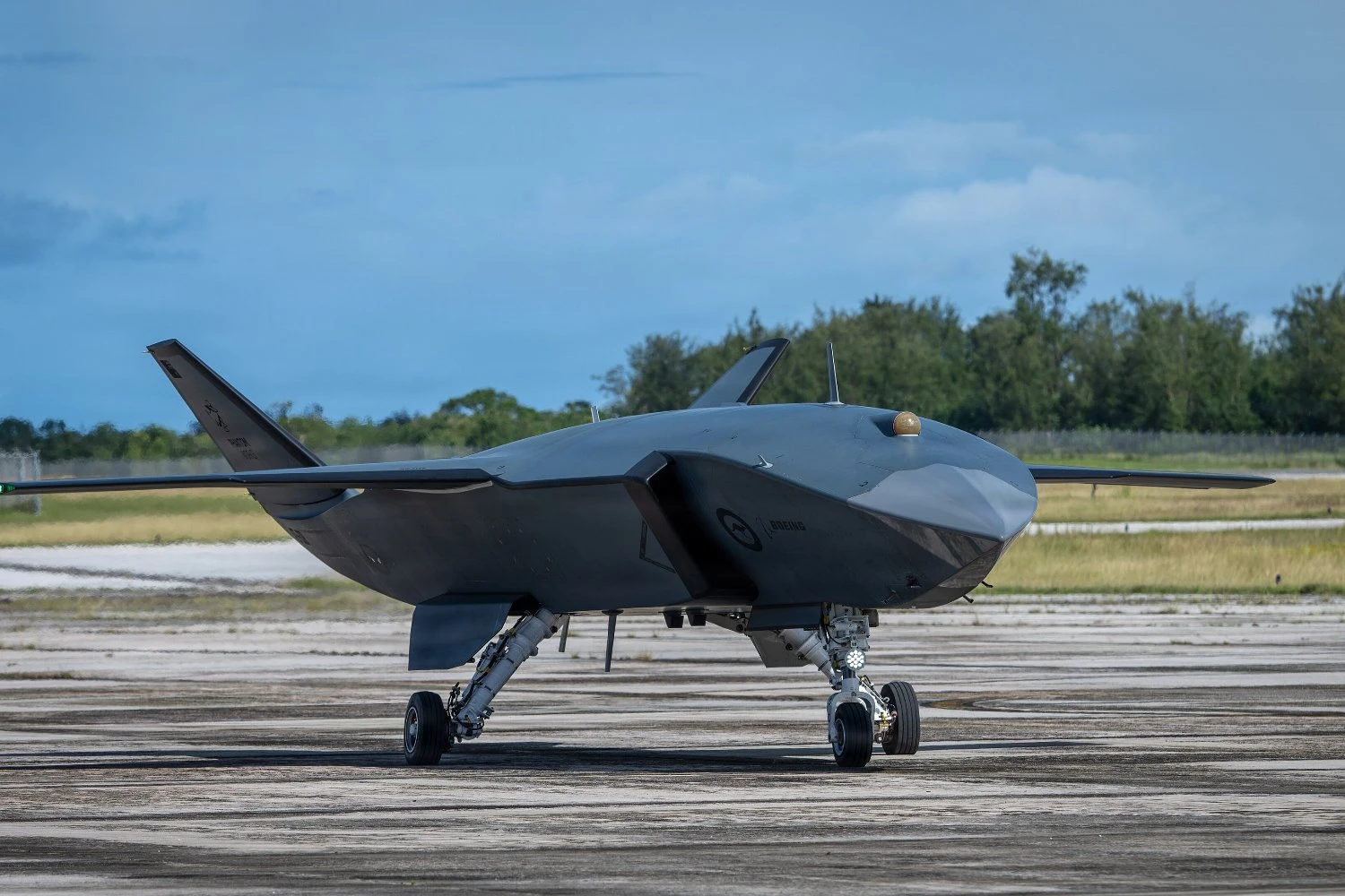 O MQ-28 participou do exercício Valiant Shield no Pacífico