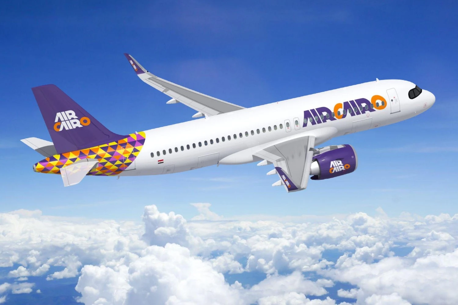 Air Cairo A320neo  renderings